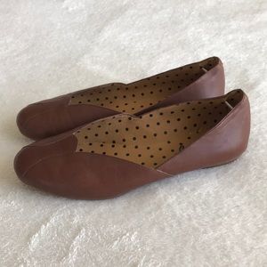 Leather Ballet Flats- Handmade in Israel